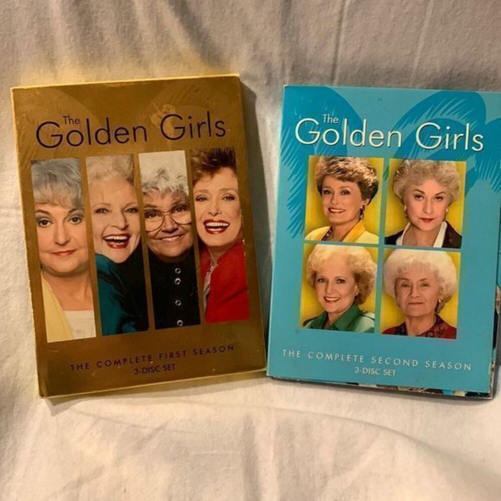 ⭐️⭐️⭐️⭐️HOST PICK⭐️⭐️⭐️⭐️Golden Girls First and Second Seasons. 3-Disc set each.